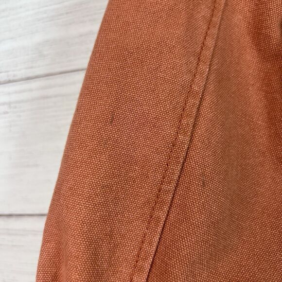 Zanerobe Rustic Orange Button Chore Jacket Button Coat Size S Mens - Picture 10 of 13